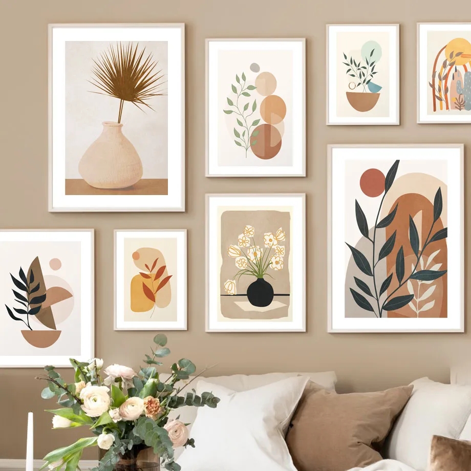 Boho Natural Leaf Flower Vase  - đánh giá và giá Home Decor Vase