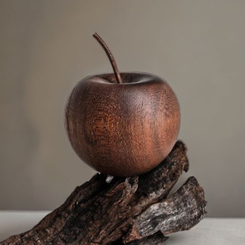1PCS Of Wooden Apple Shaped Es - đánh giá và giá Home Decor Essentials