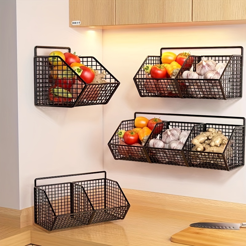 Kitchen Shelf Snack Multi-Func - đánh giá và giá Woven Wall Basket