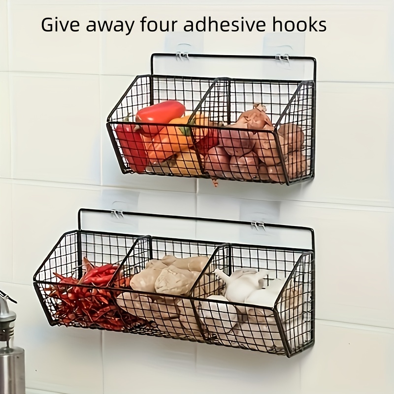 Kitchen Shelf Snack Multi-Func - đánh giá và giá Woven Wall Basket