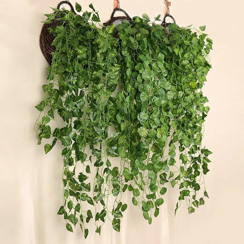 90Cm Nhân Tạo Xanh Củ Cải Treo - đánh giá và giá Home Decor Rattan