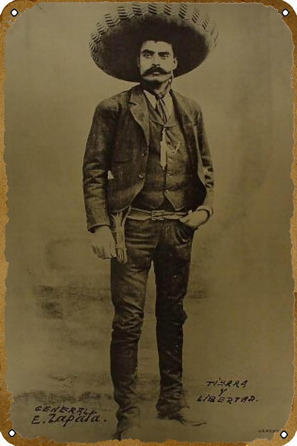 EMILIANO ZAPATA poster ZICO-17 - đánh giá và giá Home Decor Logo