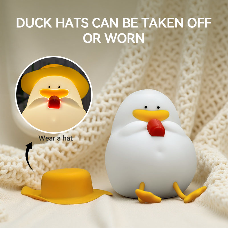 Happy Duck Night Light,Touch-C - đánh giá và giá Home Decor Lamp