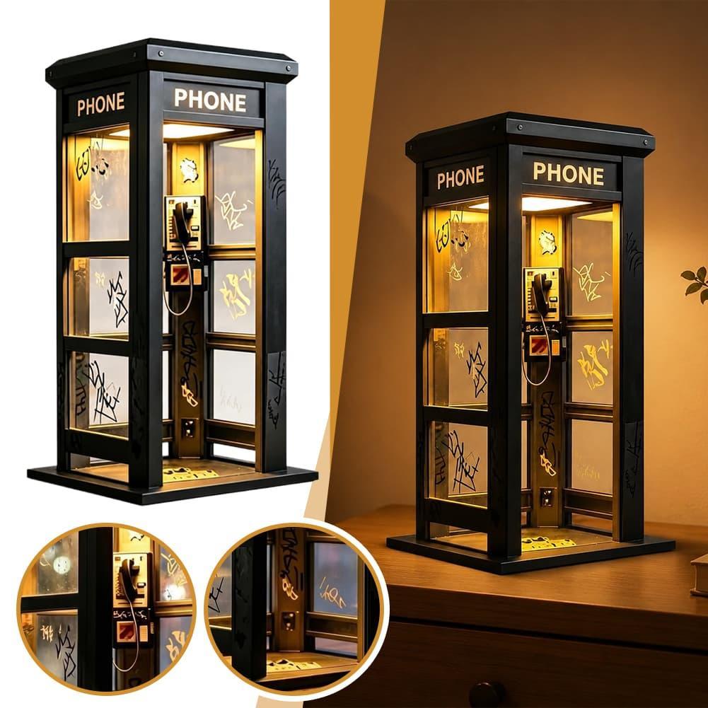 Vintage London Telephone Booth - đánh giá và giá Home Decor Lamp