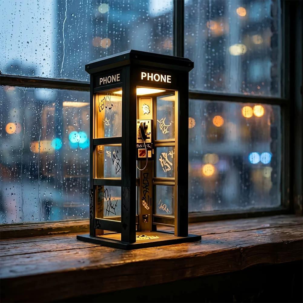 Vintage London Telephone Booth - đánh giá và giá Home Decor Lamp