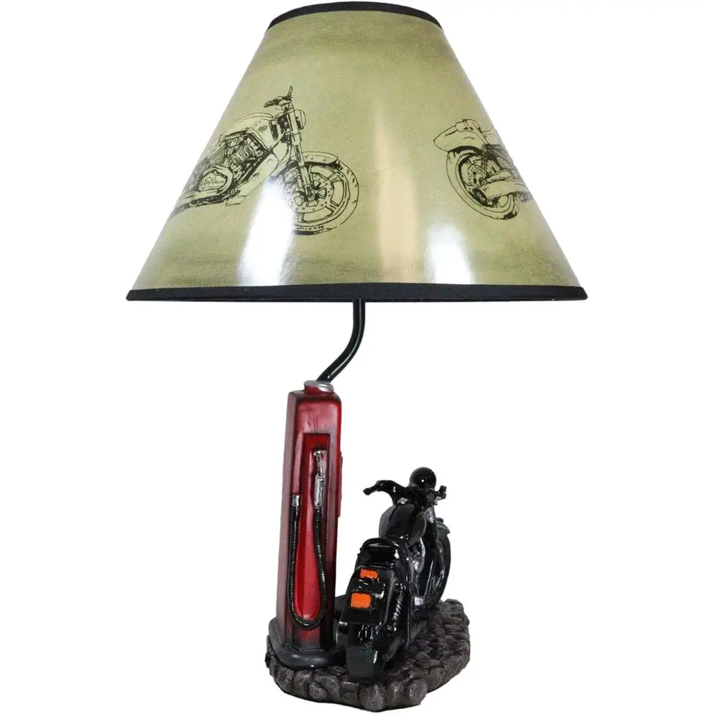 Vintage Retro Black Motorcycle - đánh giá và giá Home Decor Lamp
