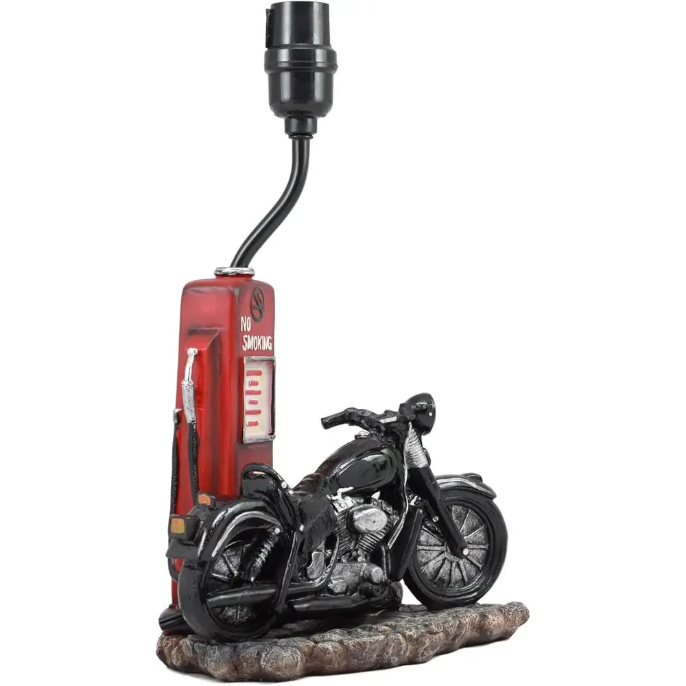 Vintage Retro Black Motorcycle - đánh giá và giá Home Decor Lamp