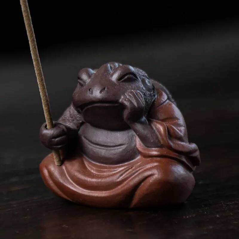 Mini Tea Pet Immortal Golden I - đánh giá và giá Incense Stick Holder