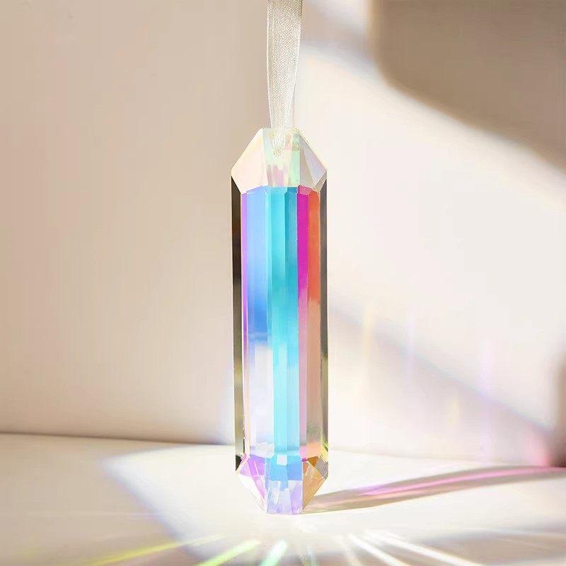 Artificial Colorful Crystal Ha - đánh giá và giá Crystal Sun Catcher