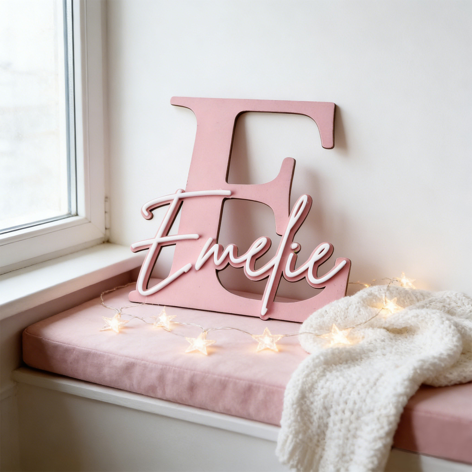1pc Double-layer Wooden Name D - đánh giá và giá Home Decor Names