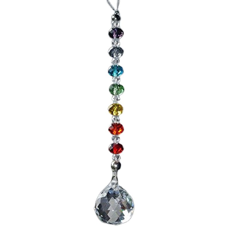 1PCS 20mm Crystal Ball Prism C - đánh giá và giá Crystal Sun Catcher
