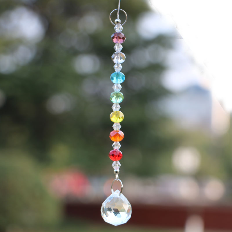 1PCS 20mm Crystal Ball Prism C - đánh giá và giá Crystal Sun Catcher