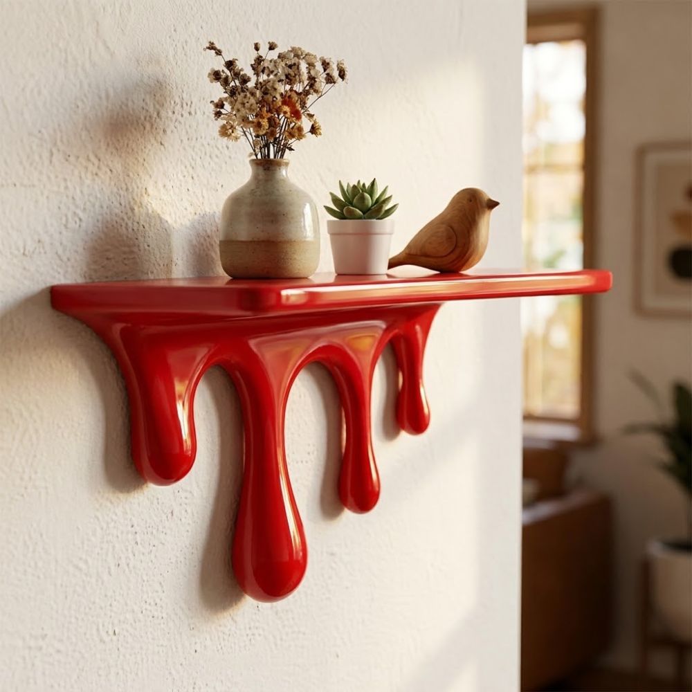 Classic 3D Printed Drip Floati - đánh giá và giá Floating Shelves
