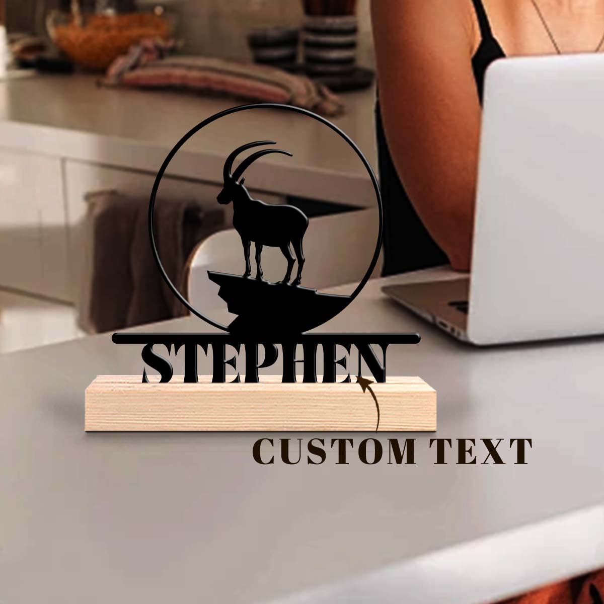 1pc Personalized Iron Desktop  - đánh giá và giá Home Decor Names