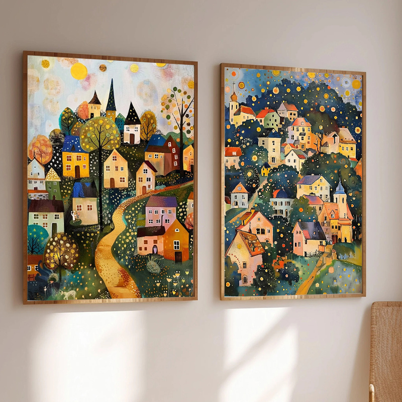 Floral Garden Village Night Tr - đánh giá và giá Home Decor Exhibition