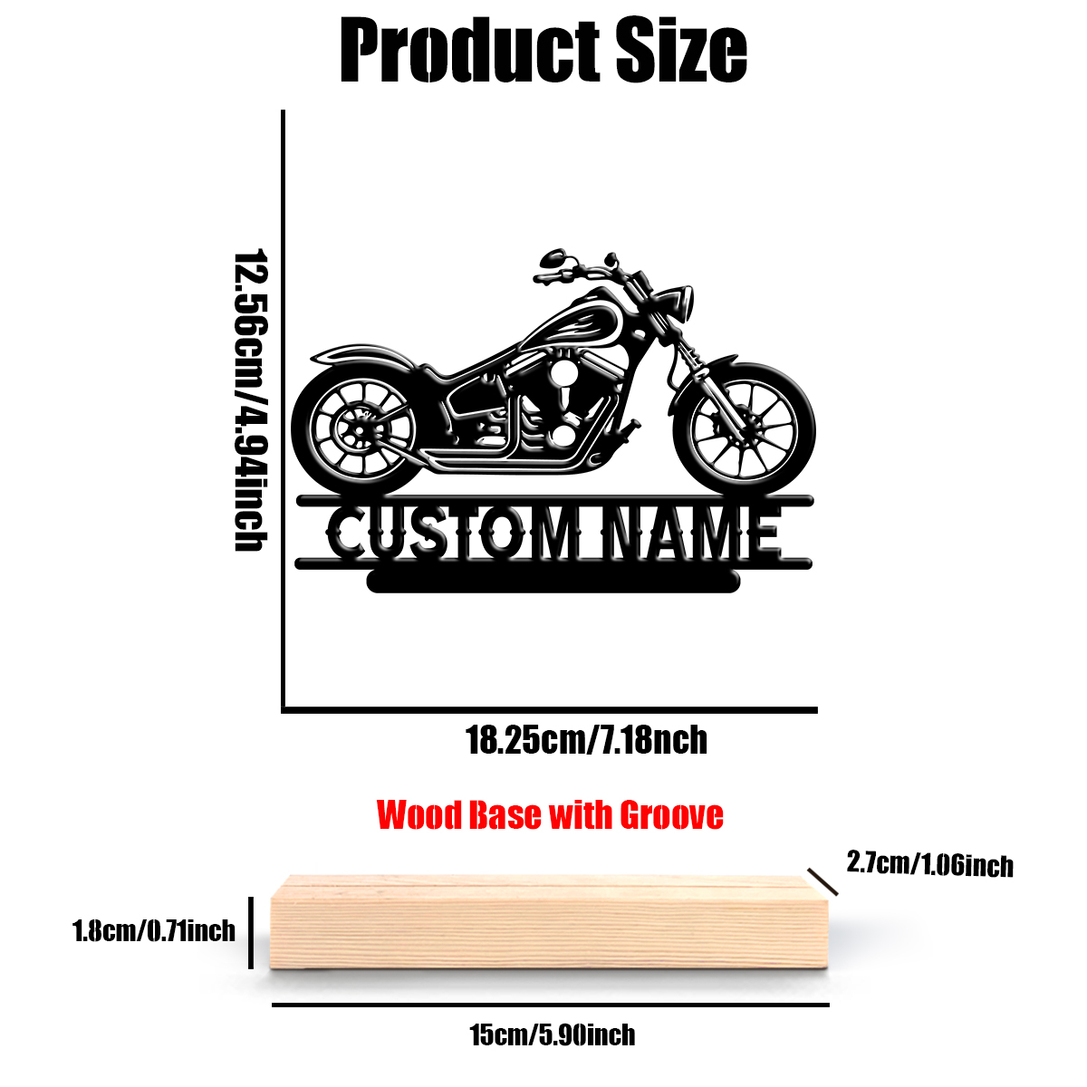 1Pc Csutom Name Road Motorbike - đánh giá và giá Home Decor Names