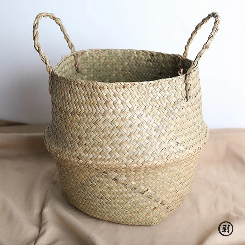 Wicker Basket Toy Organizer Fo - đánh giá và giá Rattan Plant Basket