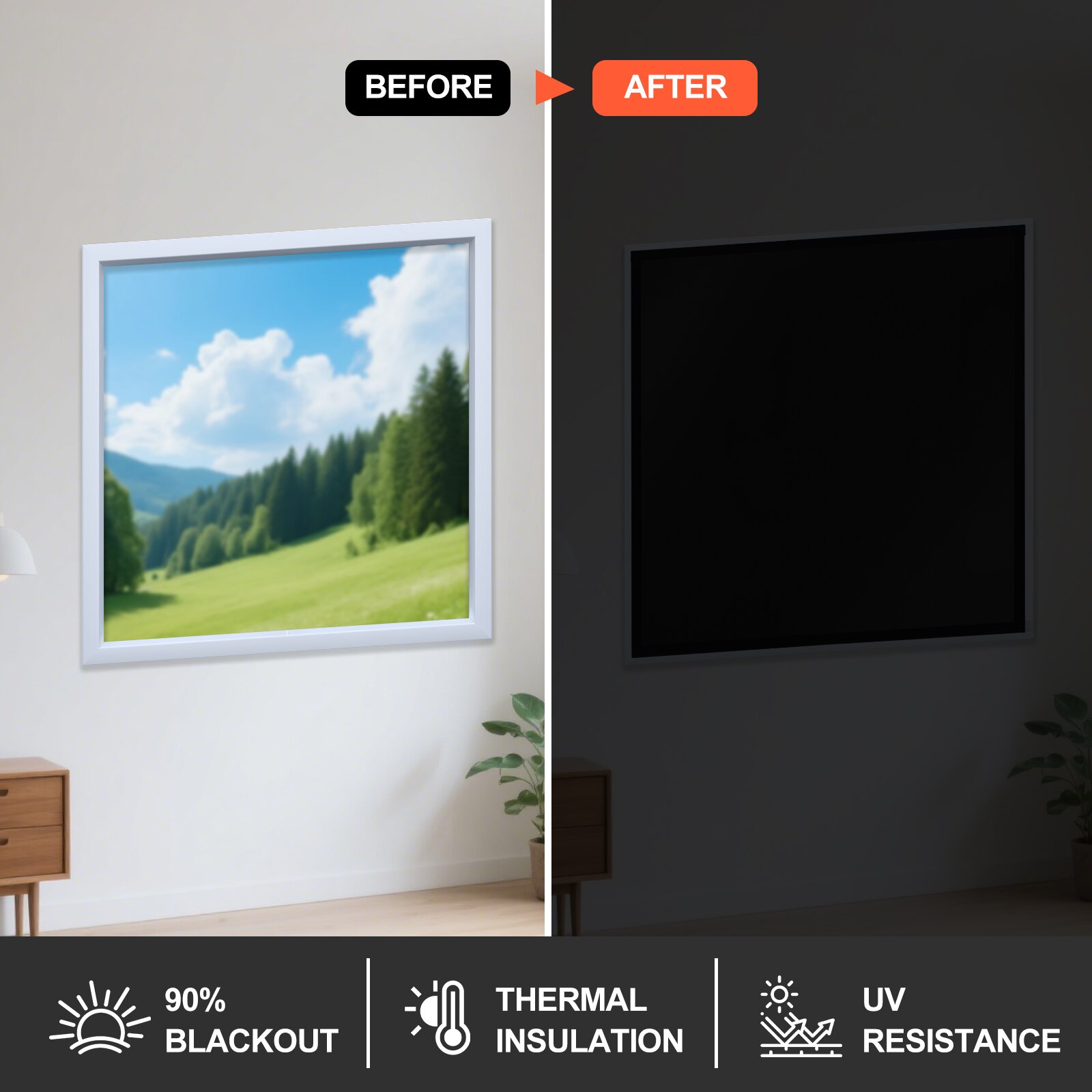 DIY100% Blackout Curtain Fabri - đánh giá và giá Blackout Curtains